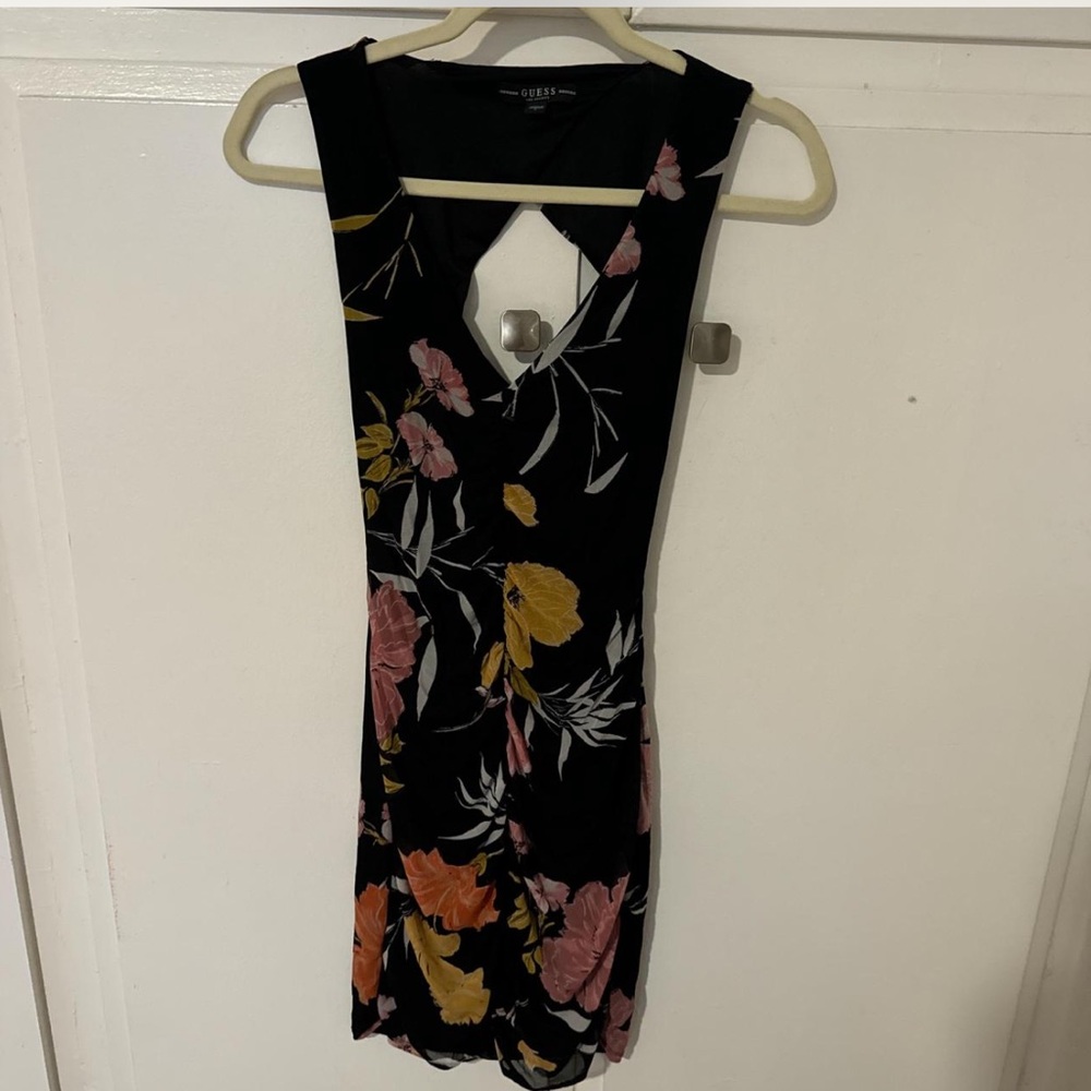 Vintage Guess Floral Bodycon Dress Brand New